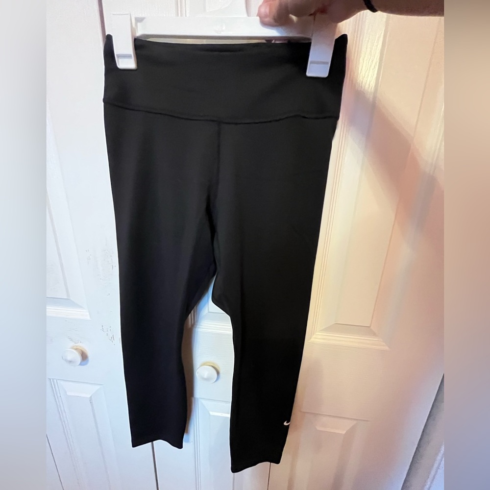 Nike Black Capris with Pocket